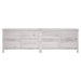 Garden Storage Box White 198.5x50x56.5 Cm Solid Wood Fir