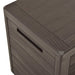 Garden Storage Box Brown 116x44x55 Cm Akaat