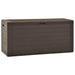 Garden Storage Box Brown 116x44x55 Cm Akaat