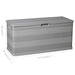 Garden Storage Box Grey 117x45x56 Cm Atibk