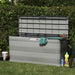 Garden Storage Box Grey 117x45x56 Cm Atibk