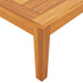 Garden Table 64x64x29 Cm Solid Acacia Wood Toltxx