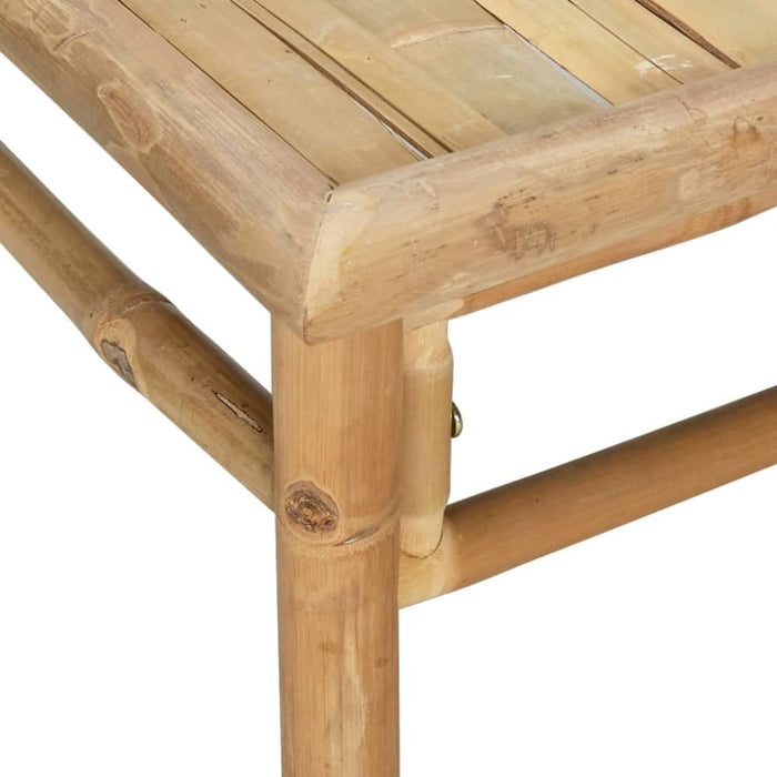 Garden Table 65x55x30 Cm Bamboo Tlxxnx