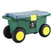 Garden Tool Storage Cart 3-in-1 Green