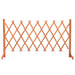 Garden Trellis Fence Orange 150x80 Cm Solid Firwood Toanxl