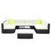 Gardeon 10pc Outdoor Furniture Sofa Set Wicker Garden Patio