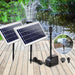 Gardeon 110w Solar Powered Water Pond Pump Outdoor