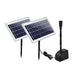 Gardeon 110w Solar Powered Water Pond Pump Outdoor