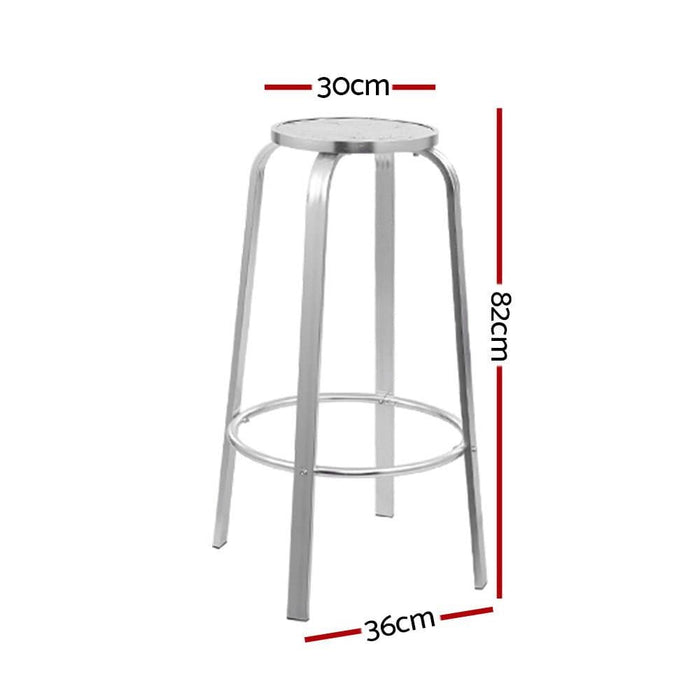 Gardeon Set Of 2 Outdoor Bar Stools Patio Furniture Indoor