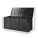 Gardeon 290l Outdoor Storage Box - All Black