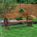 Gardeon Garden Bench Wooden Wagon Chair 3 Seat Outdoor