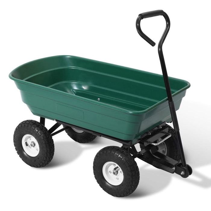 Gardeon 75l Garden Dump Cart - Green