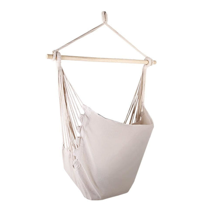 Gardeon Hammock Swing Chair - Cream