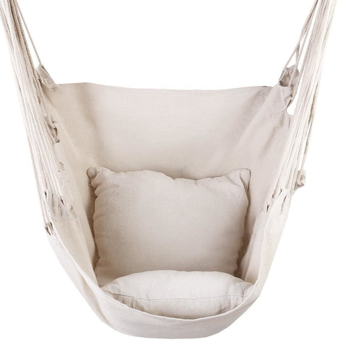 Gardeon Hammock Swing Chair - Cream