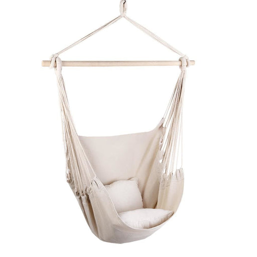 Gardeon Hammock Swing Chair - Cream