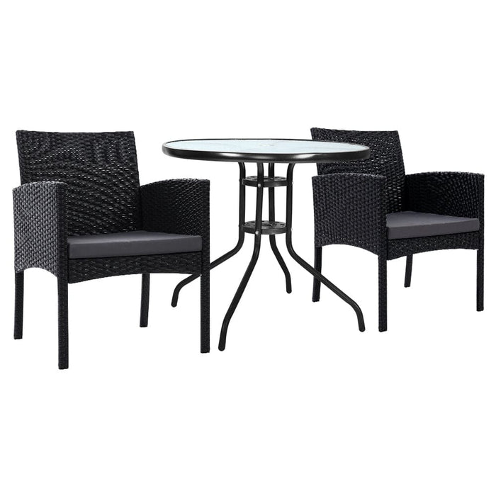 Gardeon Outdoor Bistro Chairs Patio Furniture Dining Chair