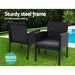 Gardeon Outdoor Bistro Chairs Patio Furniture Dining Chair