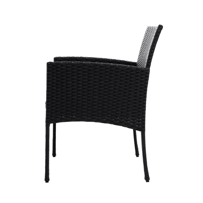 Gardeon Outdoor Bistro Chairs Patio Furniture Dining Chair