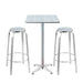 Gardeon Outdoor Bistro Set Bar Table Stools Adjustable