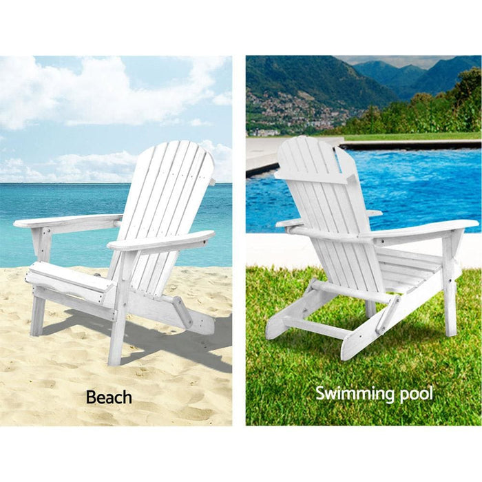 Gardeon Outdoor Furniture Adirondack Chairs Beach Chair