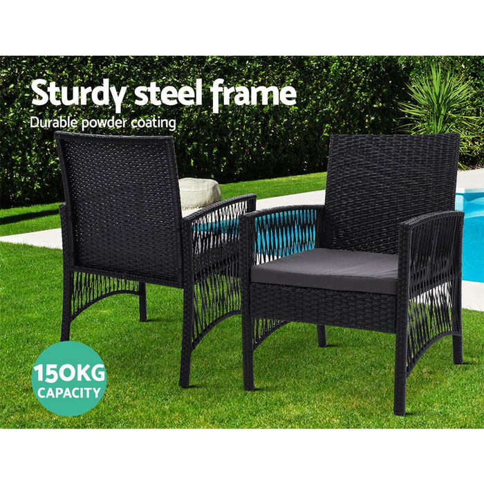 Gardeon Outdoor Furniture Dining Chairs Wicker Garden Patio