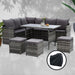 Gardeon Outdoor Furniture Dining Setting Sofa Set Lounge