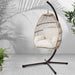 Gardeon Outdoor Furniture Egg Hanging Swing Chair Stand