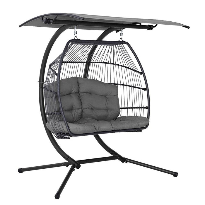 Gardeon Outdoor Furniture Lounge Hanging Swing Chair Egg