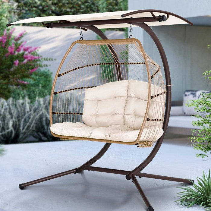 Gardeon Outdoor Furniture Lounge Hanging Swing Chair Egg