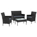 Gardeon Outdoor Furniture Lounge Setting Wicker Patio