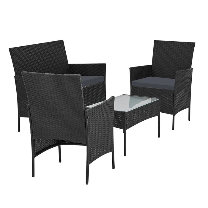 Gardeon Outdoor Furniture Lounge Setting Wicker Patio