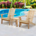 Gardeon Outdoor Sun Lounge Beach Chairs Table Setting