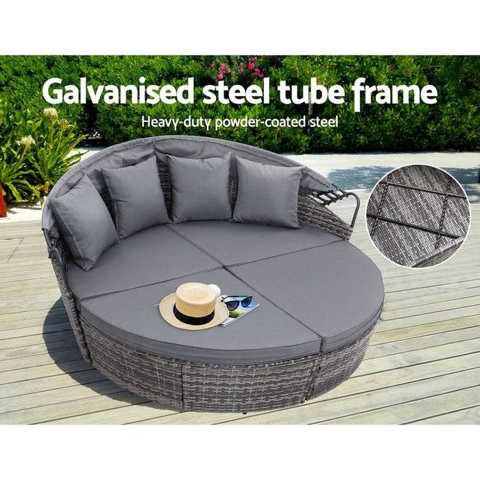 Gardeon Outdoor Lounge Setting Patio Furniture Sofa Wicker