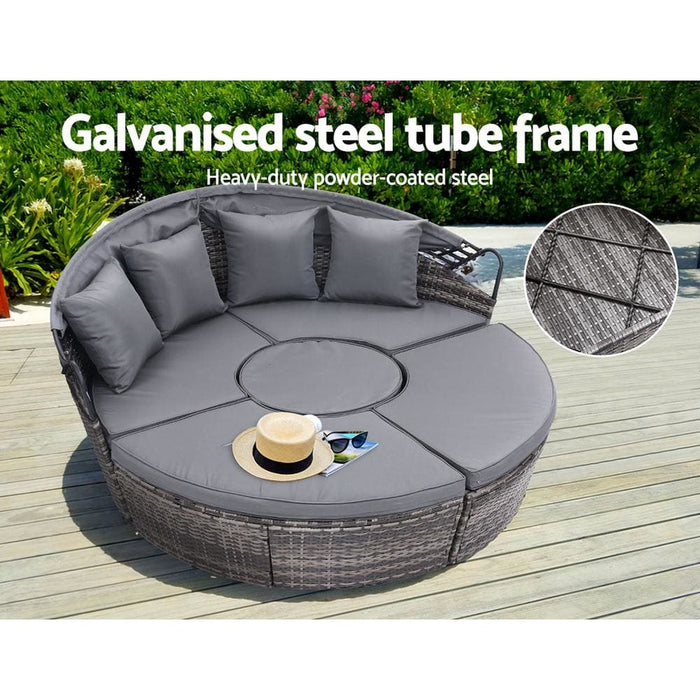 Gardeon Outdoor Lounge Setting Sofa Patio Furniture Wicker