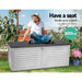 Gardeon Outdoor Storage Box Bench Seat 390l