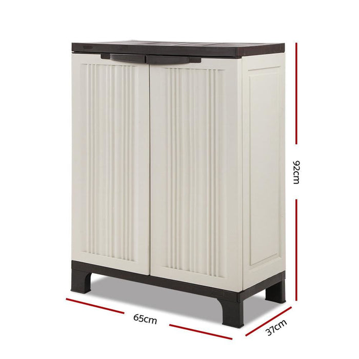 Gardeon Outdoor Storage Cabinet Lockable Cupboard Garage