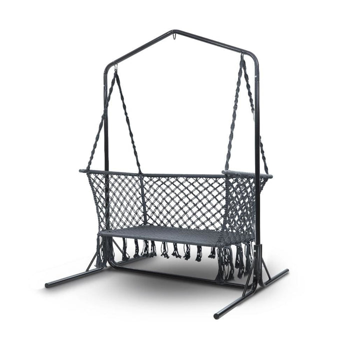 Gardeon Outdoor Swing Hammock Chair With Stand Frame 2