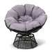 Gardeon Papasan Chair - Black