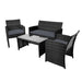 Gardeon Rattan Furniture Outdoor Lounge Setting Wicker