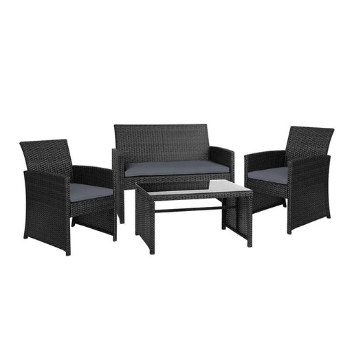 Gardeon Rattan Furniture Outdoor Lounge Setting Wicker