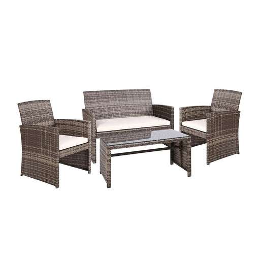 Gardeon Rattan Furniture Outdoor Lounge Setting Wicker