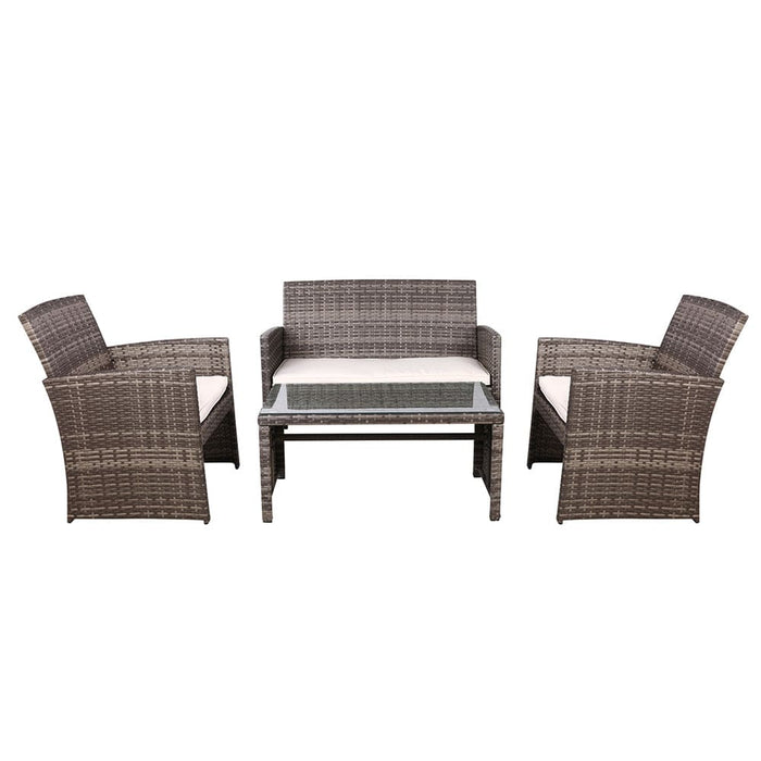 Gardeon Rattan Furniture Outdoor Lounge Setting Wicker