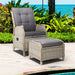 Gardeon Recliner Chair Sun Lounge Outdoor Setting Patio