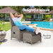 Gardeon Recliner Chair Sun Lounge Outdoor Setting Patio