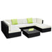 Gardeon 7pc Sofa Set With Storage Cover Outdoor Furniture