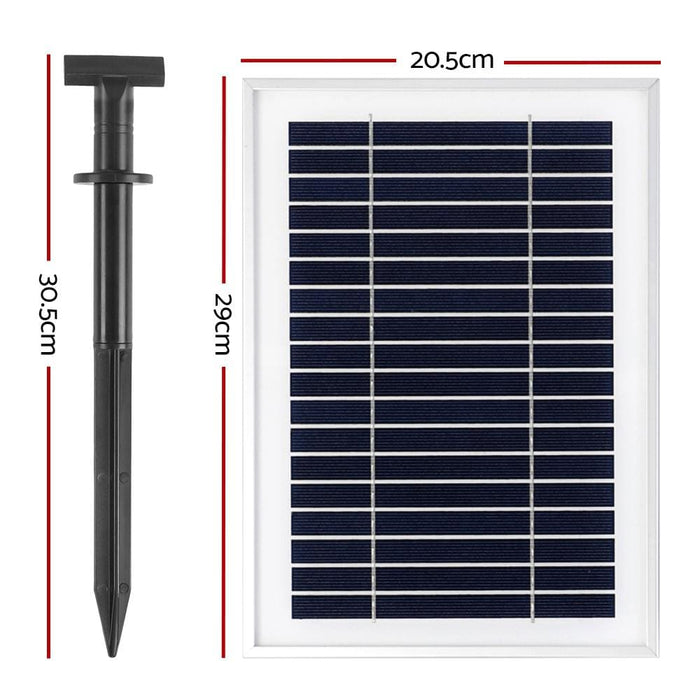 Gardeon Solar Pond Pump With Battery Kit Powered Garden