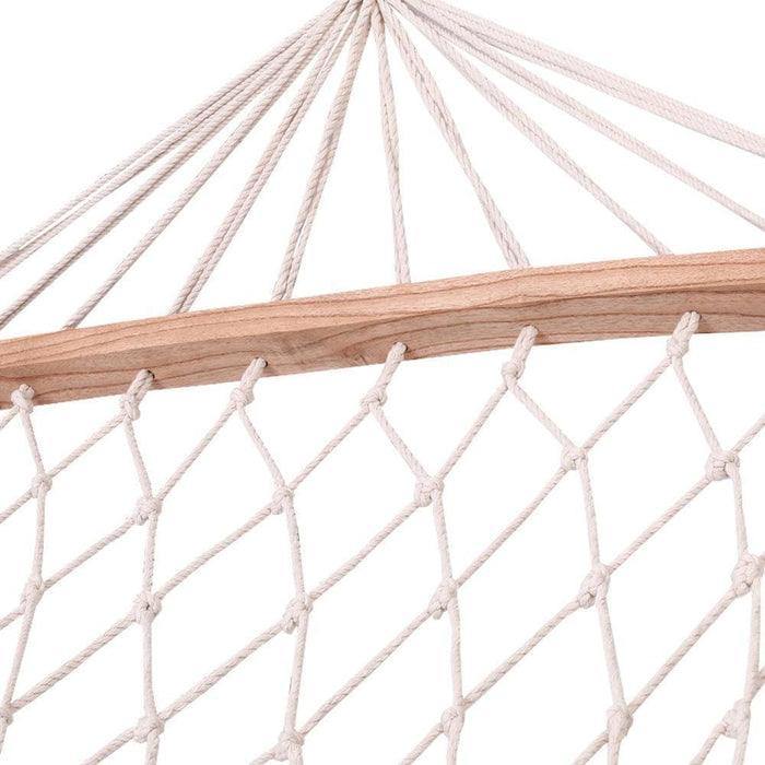 Gardeon Swing Hammock Bed Cream