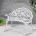 Gardeon Victorian Garden Bench – White _ Special