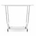 6ft Garment Rack Double Rail Commercial Clothes Rolling