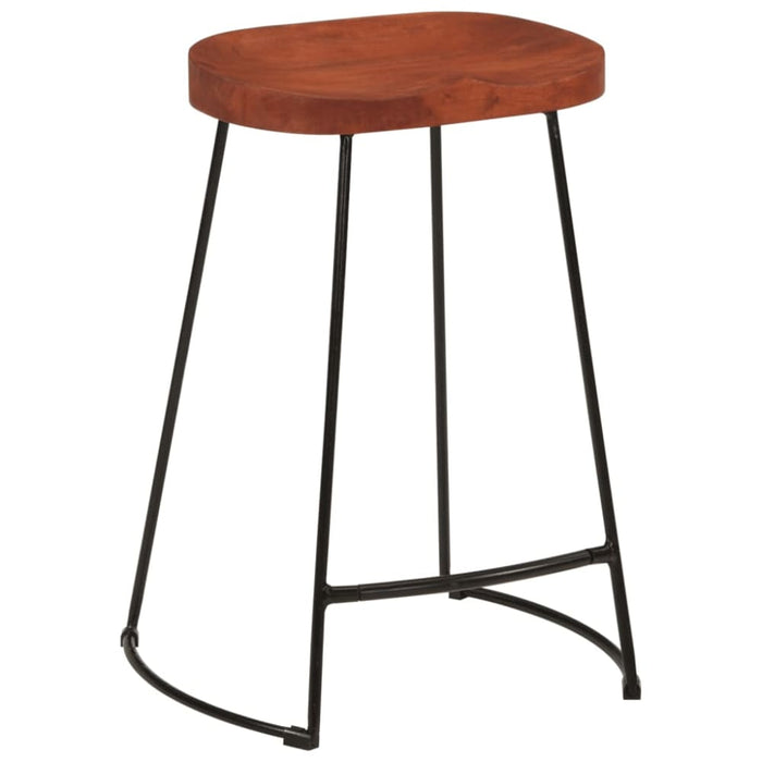 Gavin Bar Stools 2 Pcs 45x40x63 Cm Solid Wood Mango Taakop